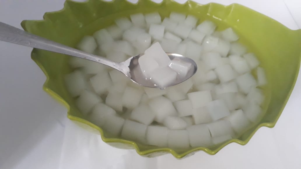 Nata de coco kubus 1.5 cm